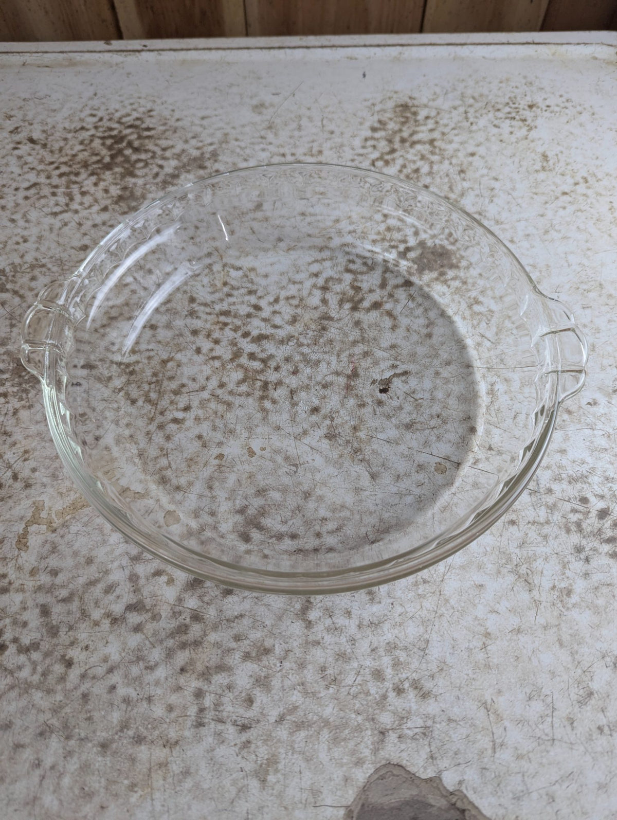 Vintage Pyrex 229 9.5" Glass Flavor-Saver Deep Dish Pie Plate