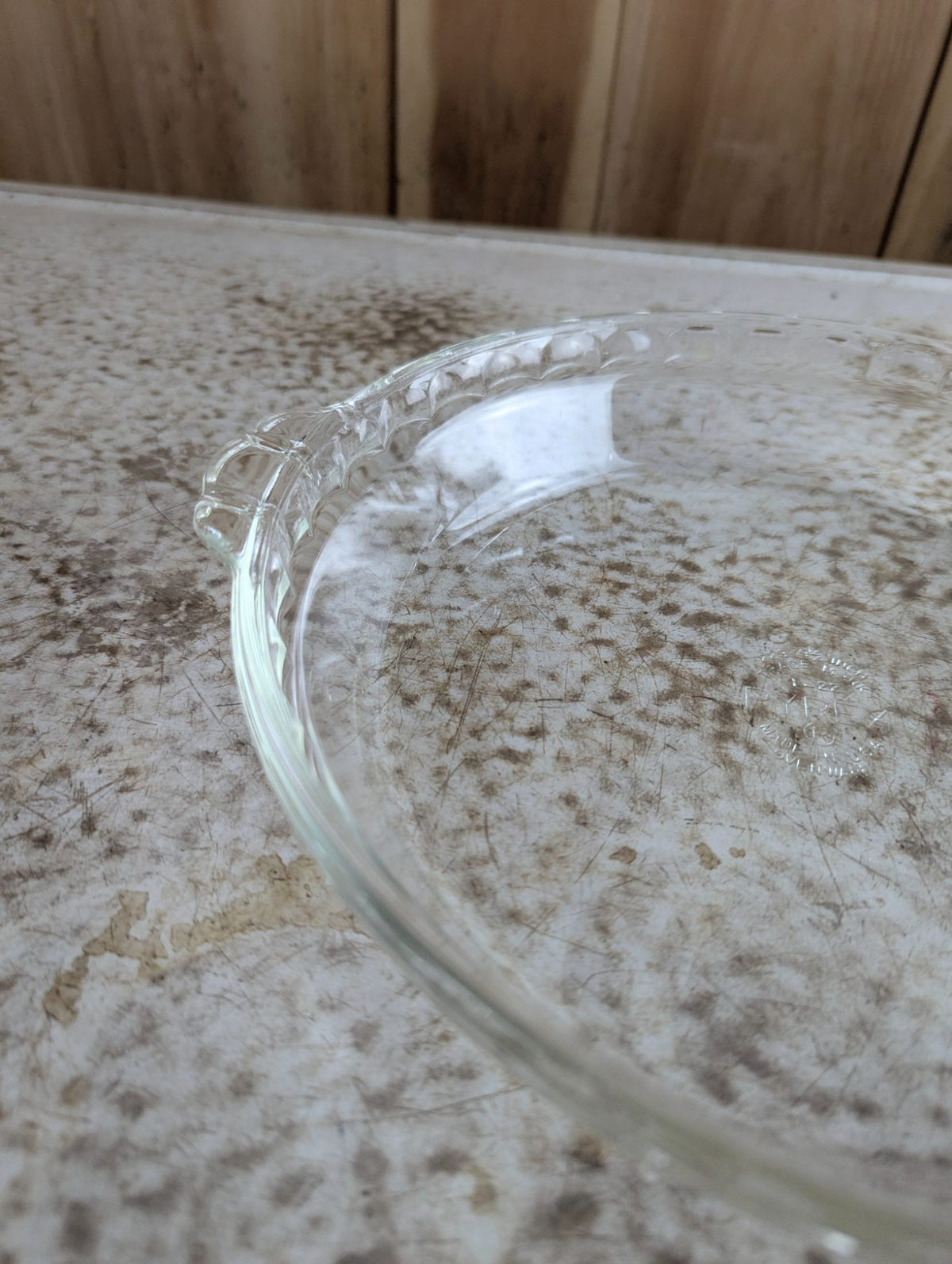 Vintage Pyrex 229 9.5" Glass Flavor-Saver Deep Dish Pie Plate