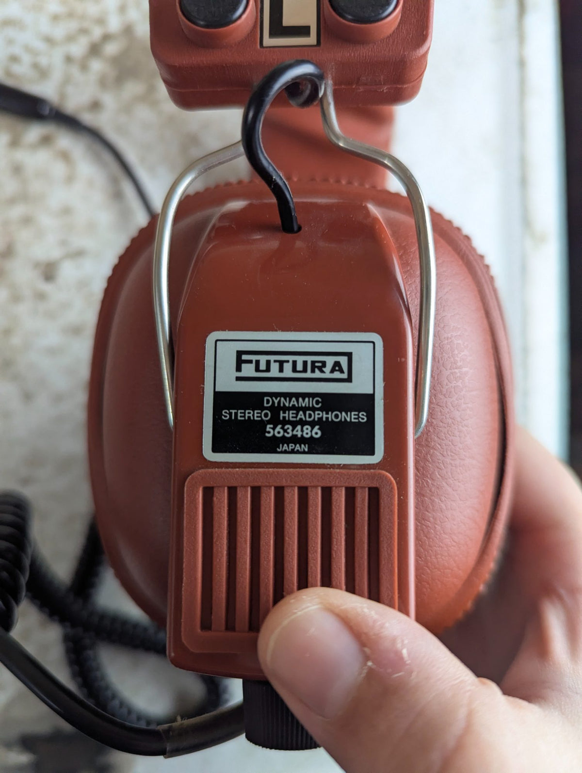 1970s Futura Dynamic Stereo Headphones - Tested Working with Box