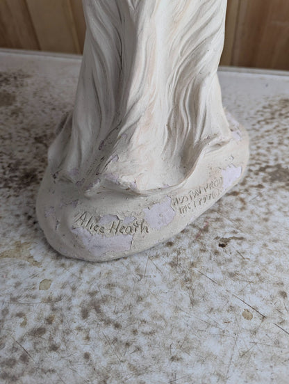 1990 "Mother Love" Alice Heath 23" Sculpture