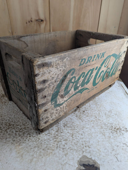 1965 Wooden Coca-Cola Soda Crate