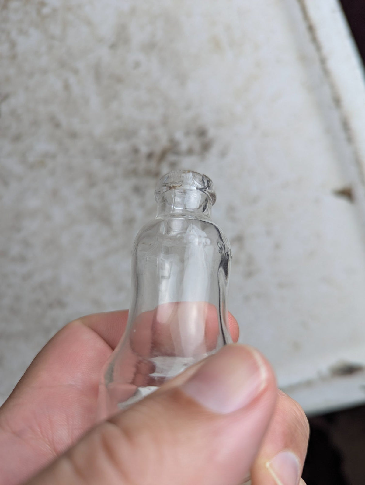 1920s Le Page Grip Spreader Bell Shaped Mucilage Glue Bottle