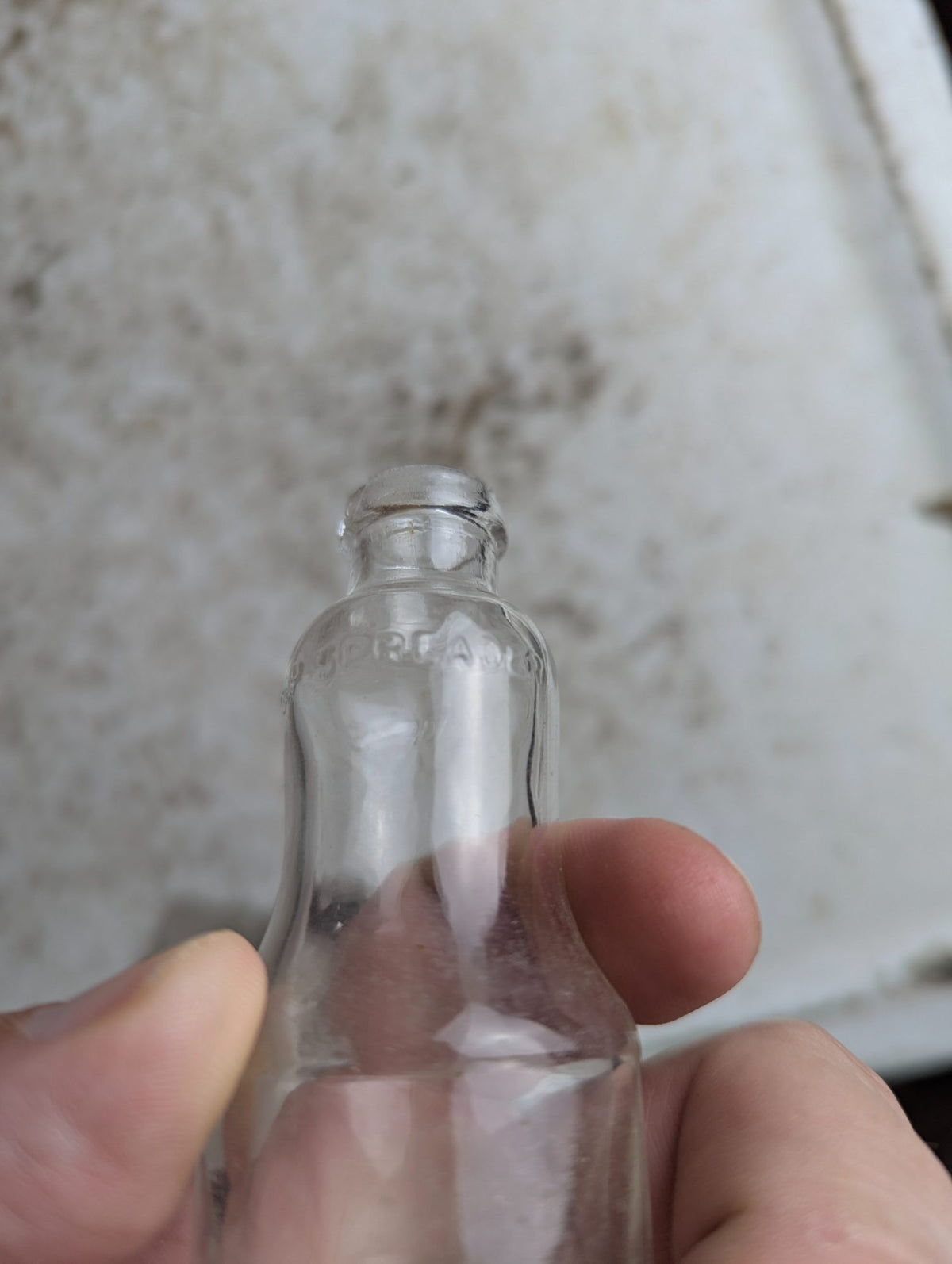 1920s Le Page Grip Spreader Bell Shaped Mucilage Glue Bottle