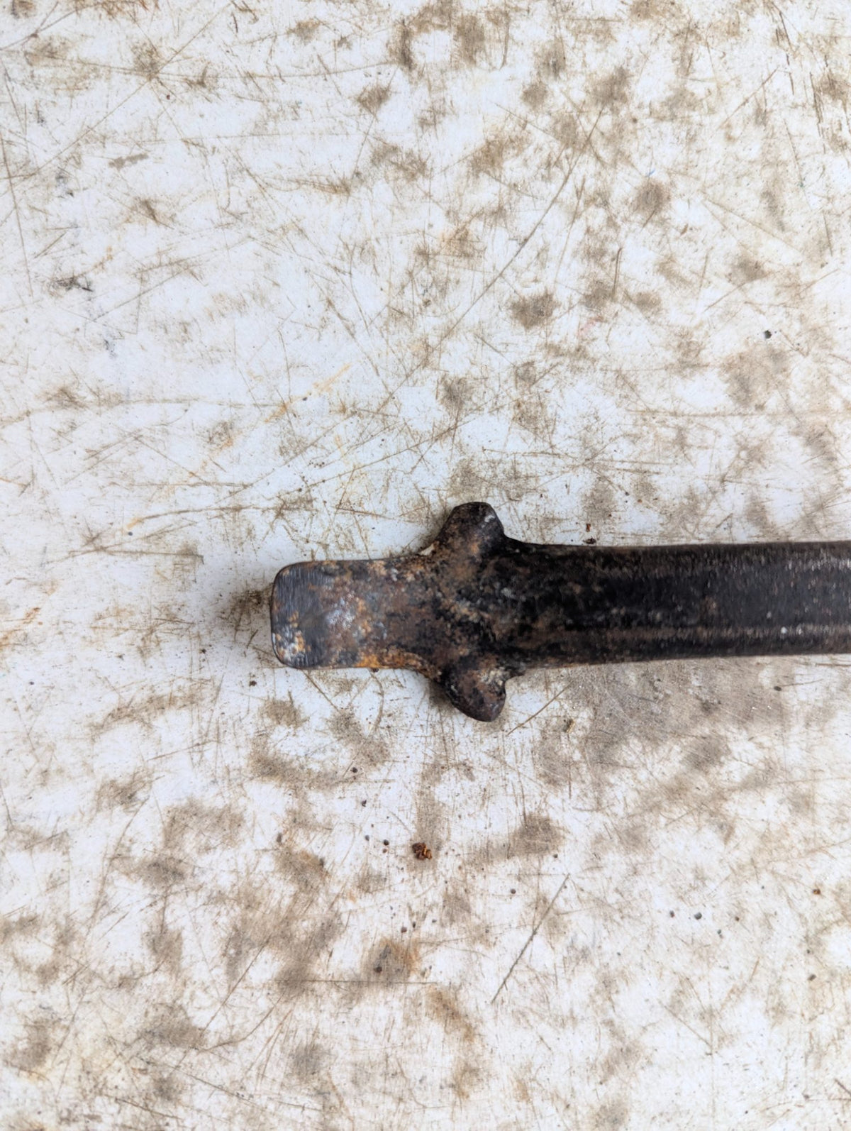 Antique Cast Iron Stove Eye Lid Burner Lifter
