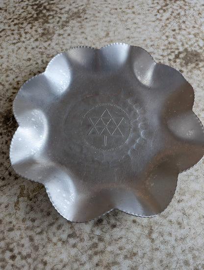 1967 Canadian Centennial Aluminum Trinket Dish