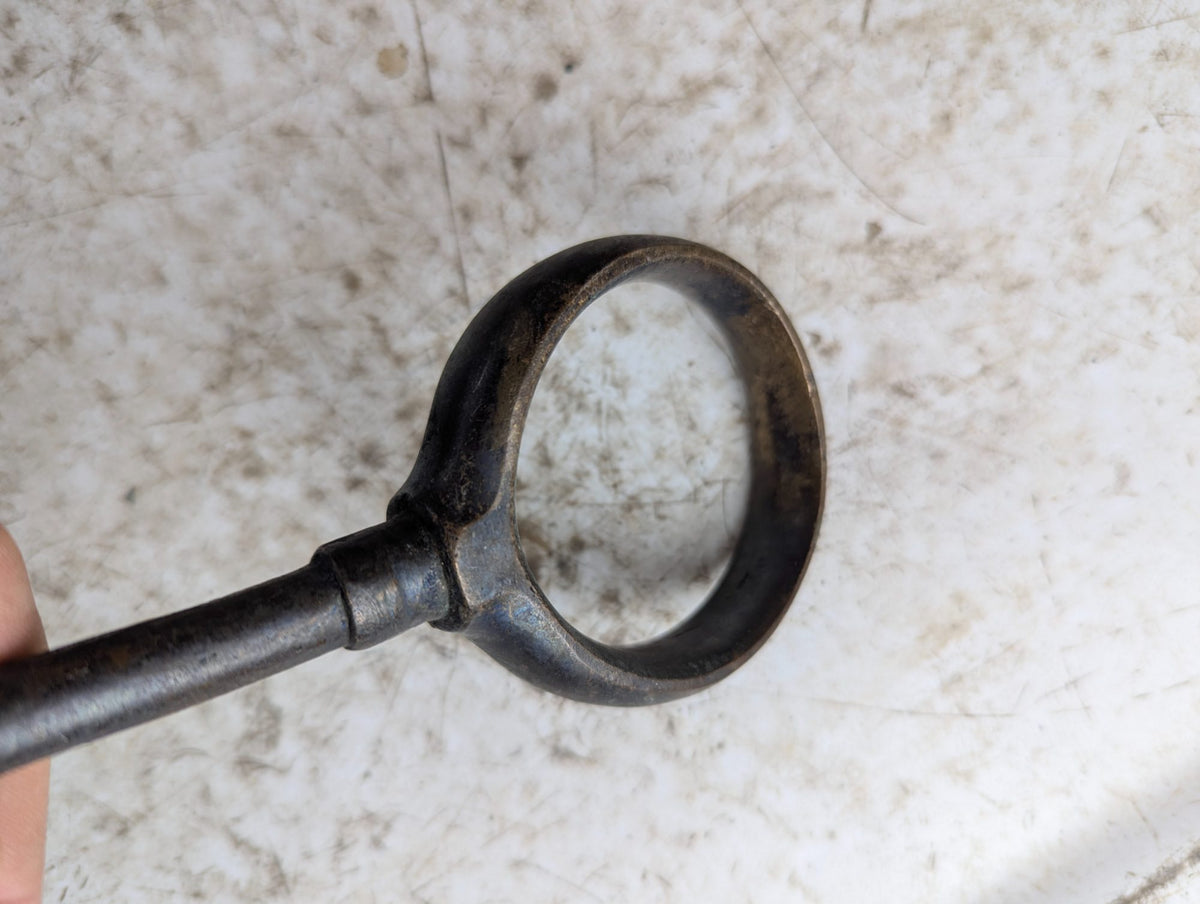 Pair of Antique Bronze Round Oar Locks Rowlocks 2.5" Inner Diameter