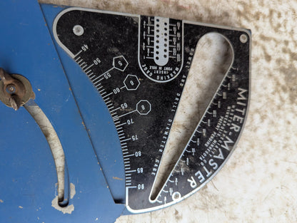 Vintage Miter-Master Angle with Diameter Guage