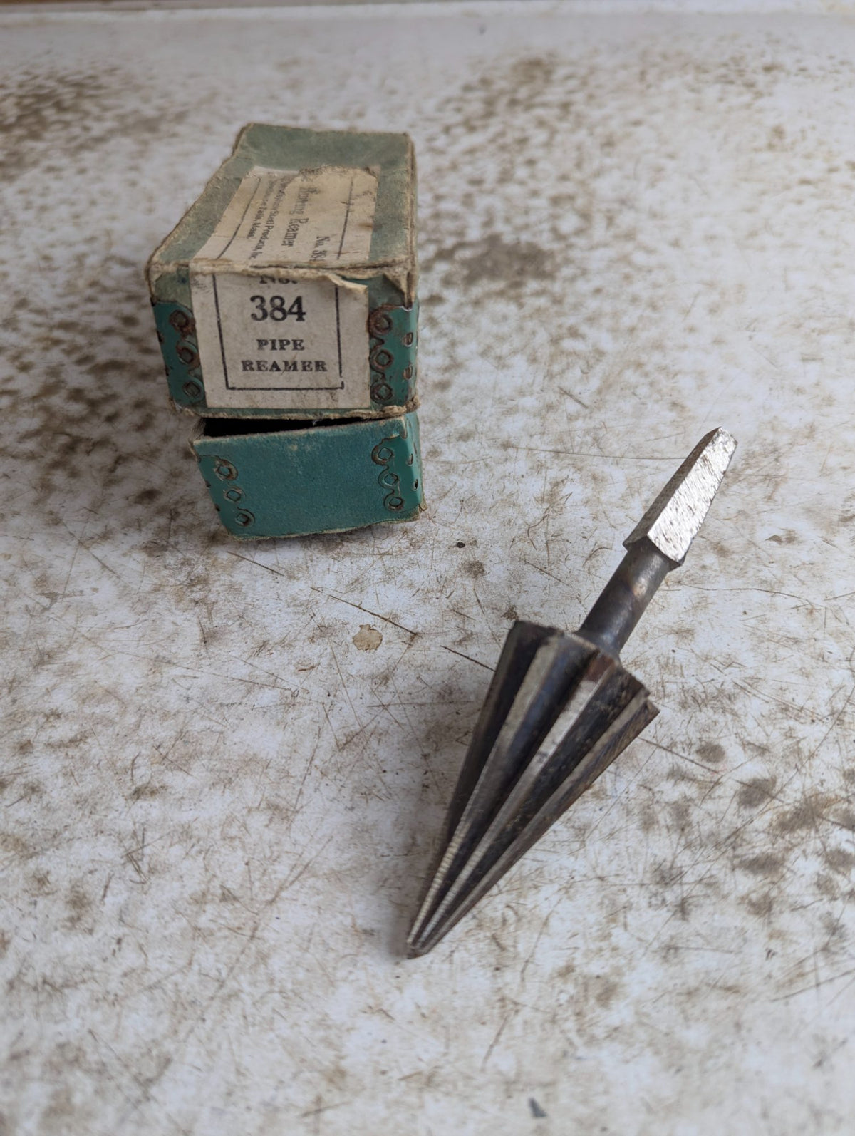 Vintage Mayhew No. 384 Spiral Pipe Burring Reamer