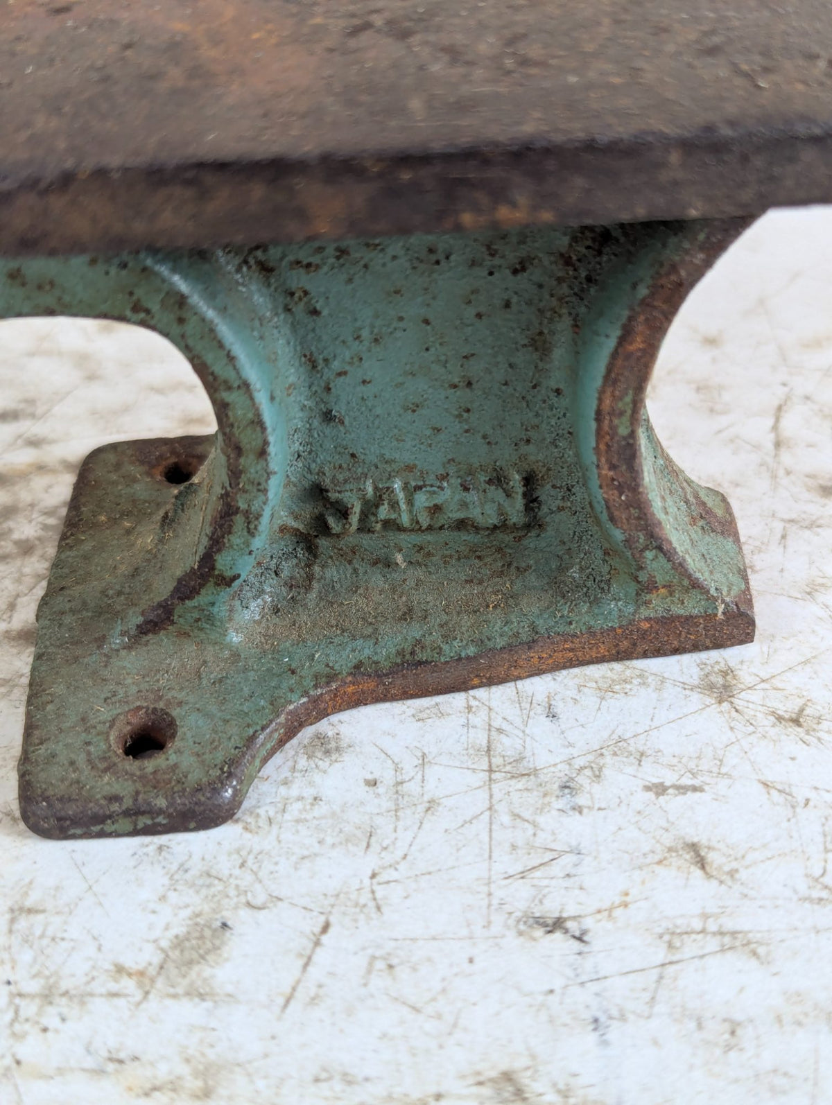 Vintage Miniature Jeweler's Hobby Anvil 5" long x 2.75" tall
