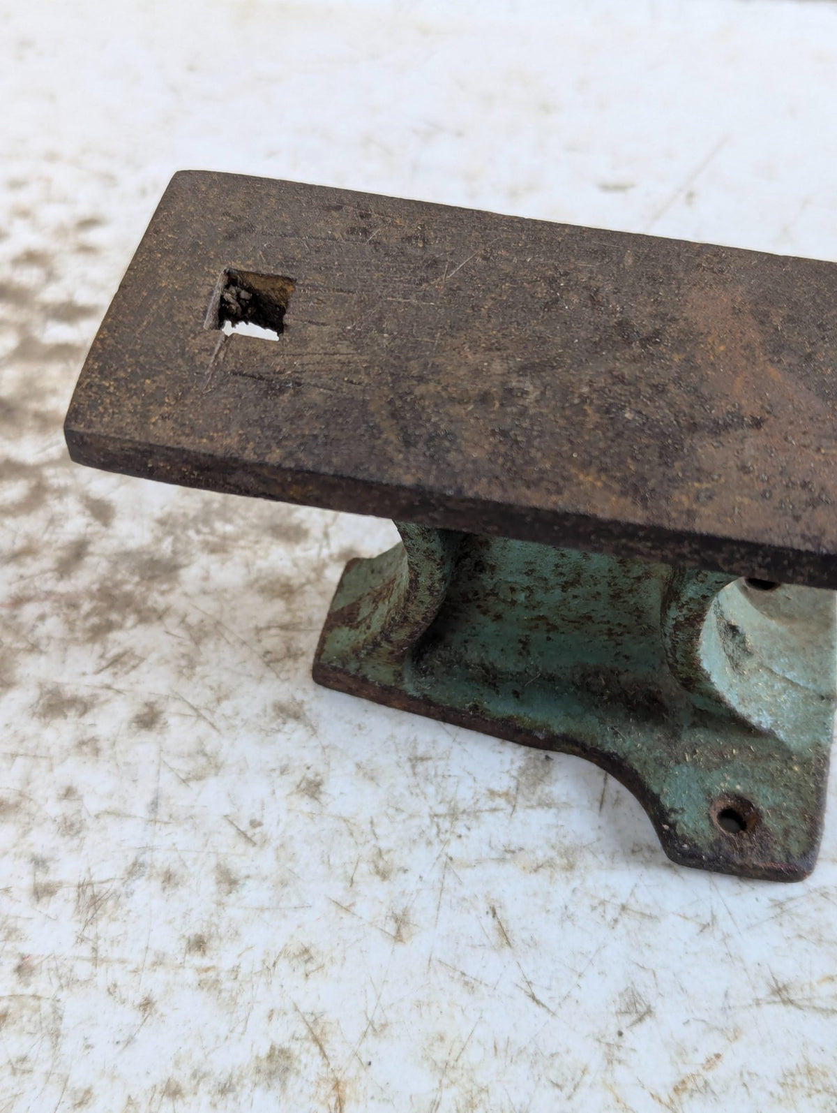 Vintage Miniature Jeweler's Hobby Anvil 5" long x 2.75" tall