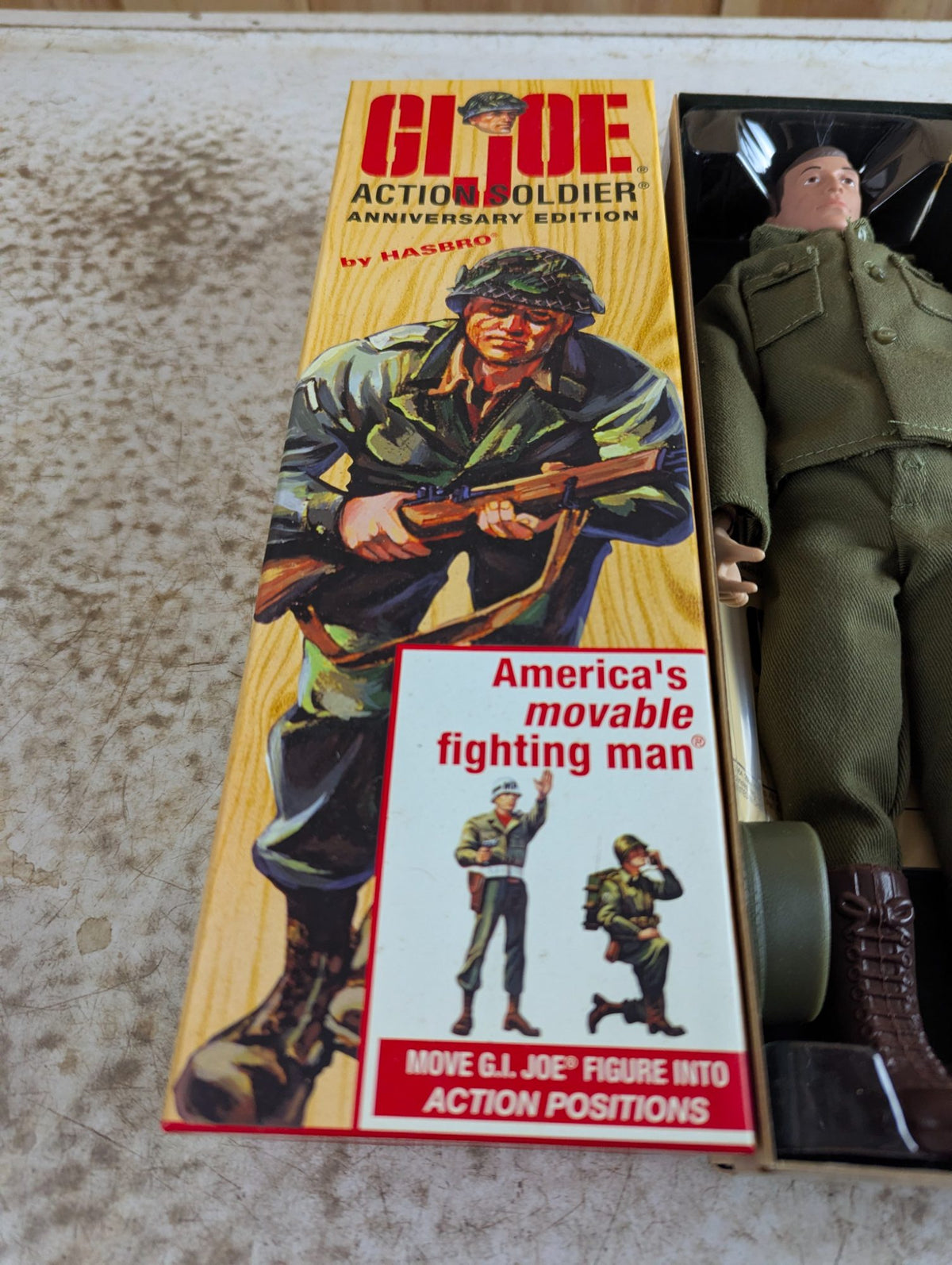 1993 G.I. Joe Action Soldier Anniversary Edition - Mint in Box