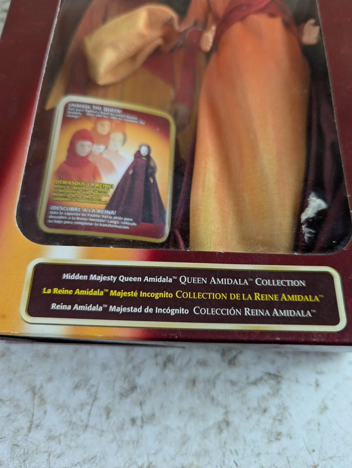 1998 Hasbro Star Wars Episode I 'Hidden Majesty' Queen Amidala Collection Doll - NRFB