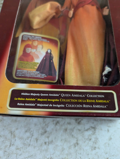 1998 Hasbro Star Wars Episode I 'Hidden Majesty' Queen Amidala Collection Doll - NRFB