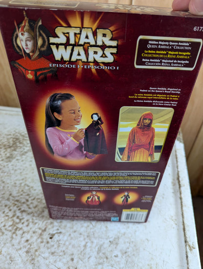 1998 Hasbro Star Wars Episode I 'Hidden Majesty' Queen Amidala Collection Doll - NRFB