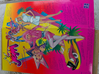 1985 Hasbro Jem Jerrica "Truly Outrageous" Doll - Complete in Opened Box