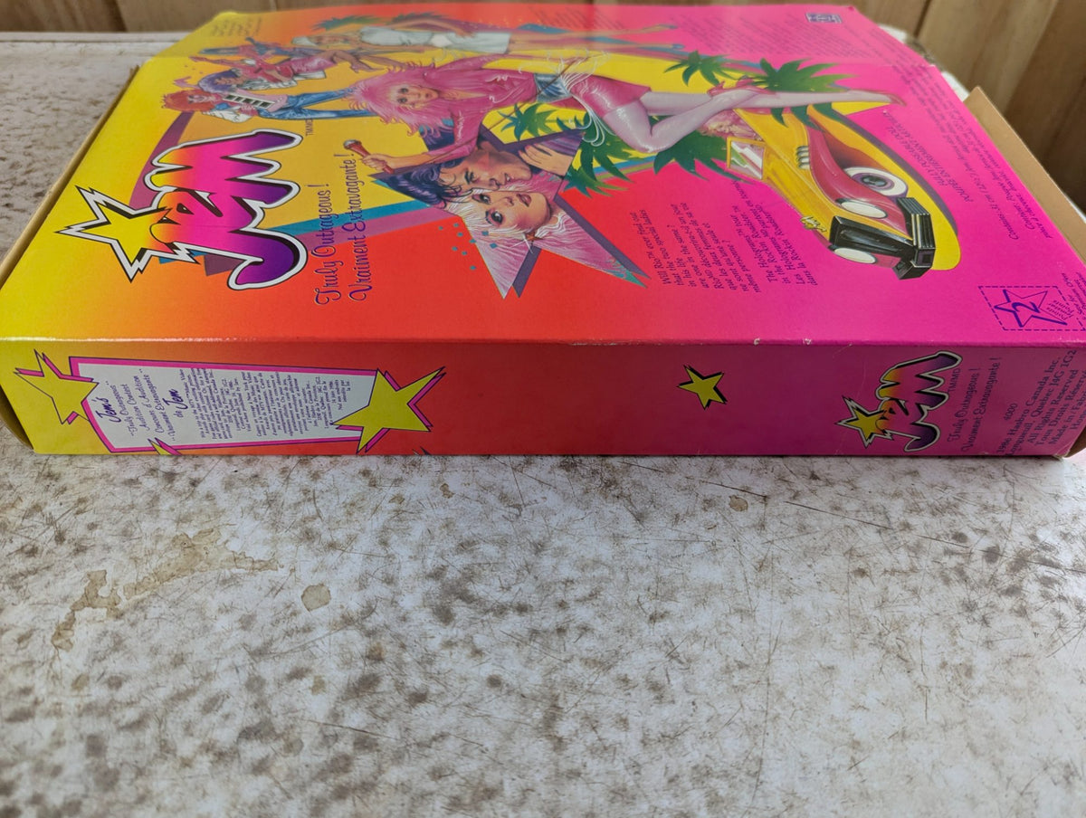 1985 Hasbro Jem Jerrica "Truly Outrageous" Doll - Complete in Opened Box