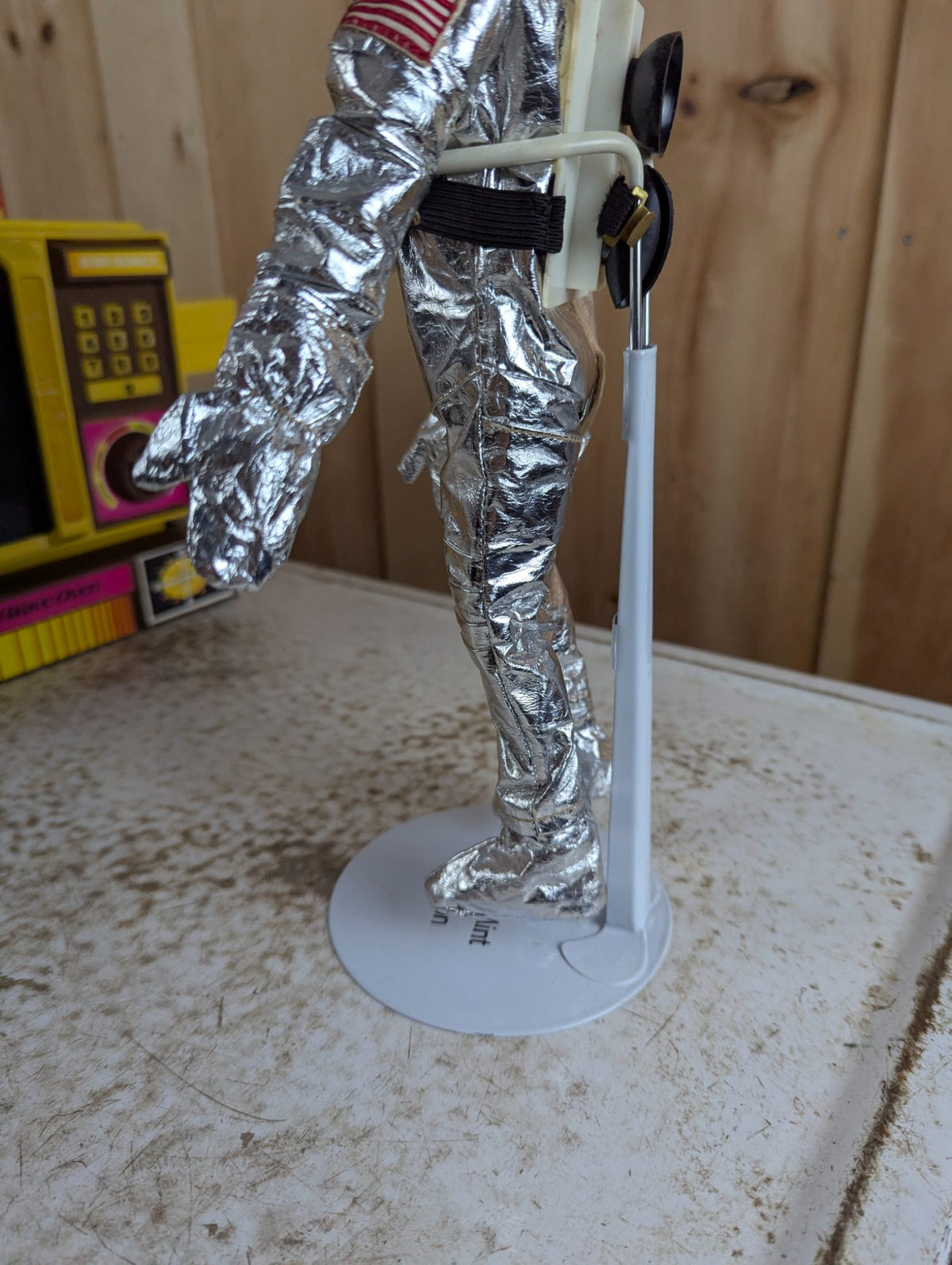 1964 Palitoy Action Man Astronaut Doll G.I. Joe - Loose on Stand