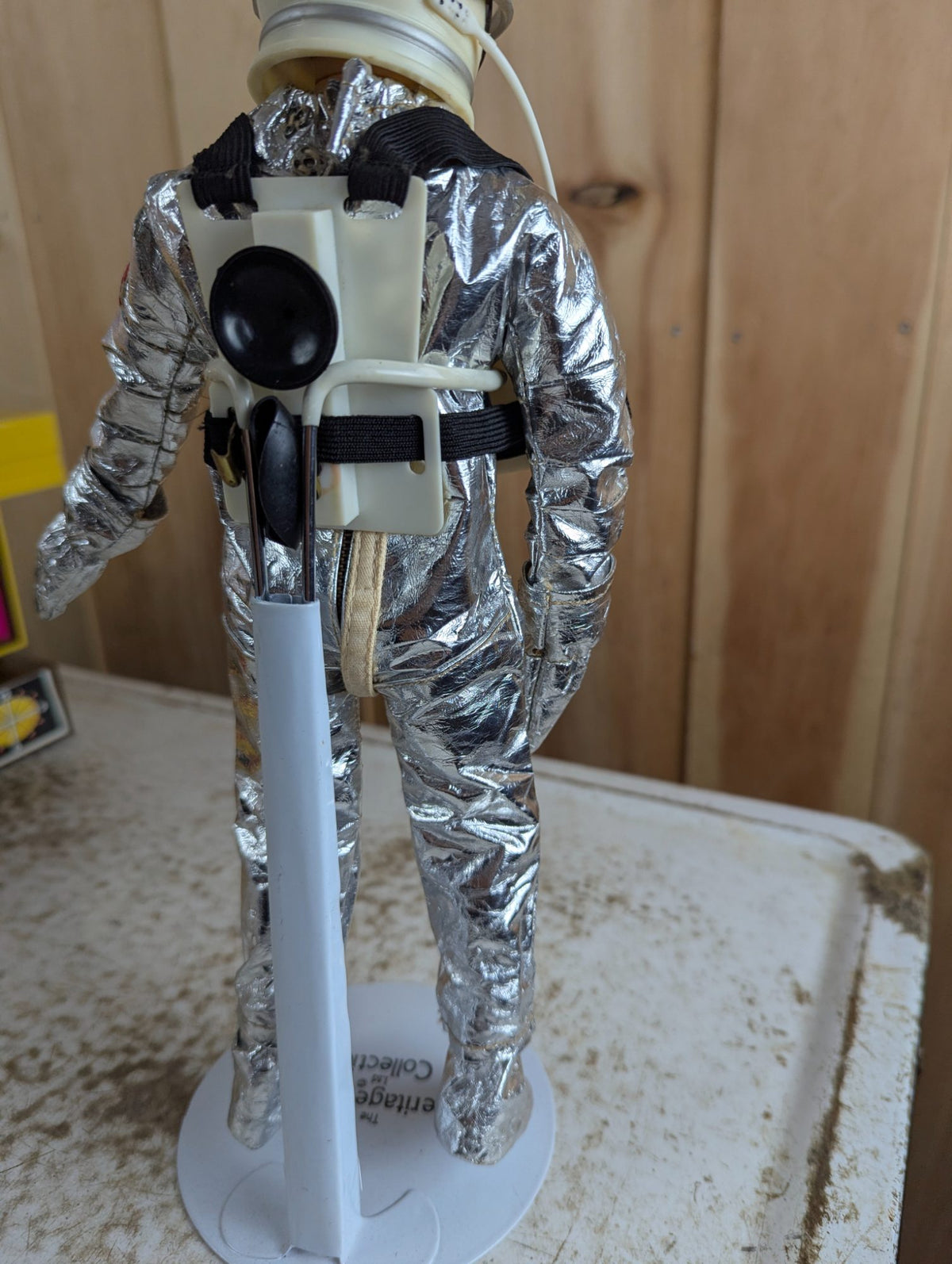 1964 Palitoy Action Man Astronaut Doll G.I. Joe - Loose on Stand