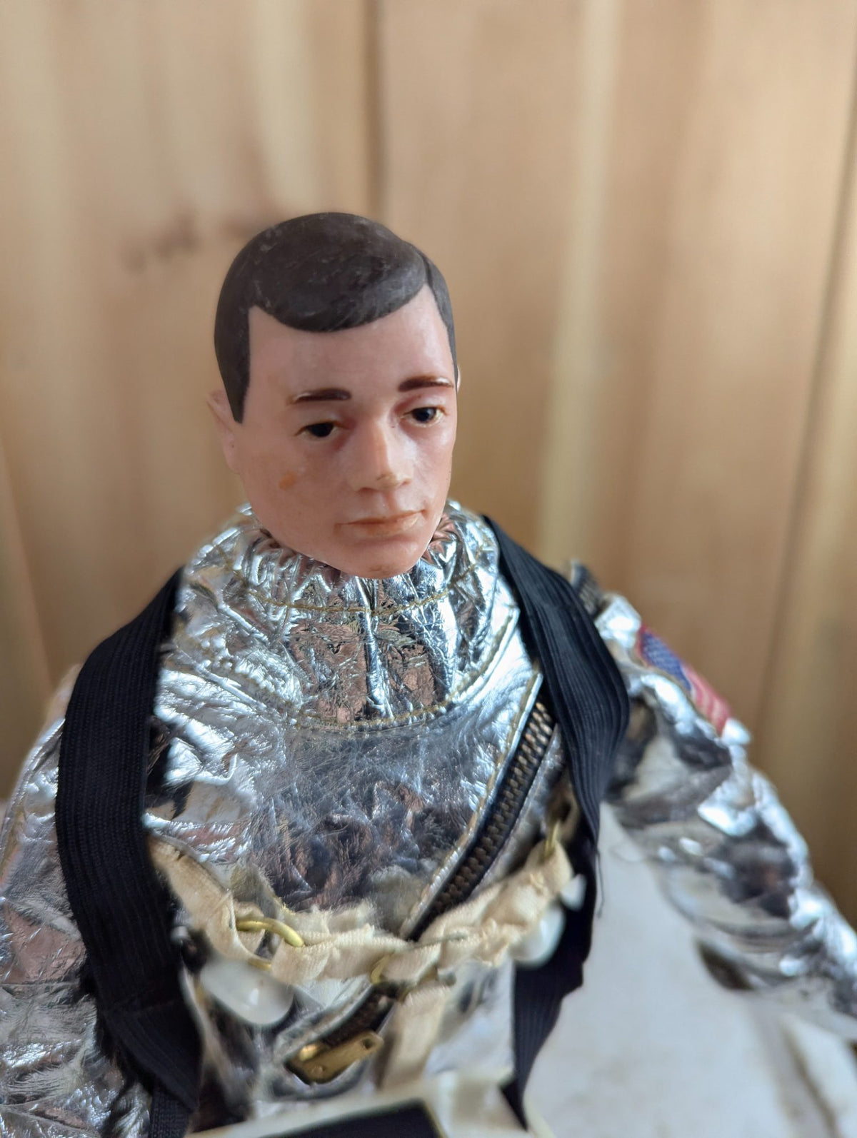 1964 Palitoy Action Man Astronaut Doll G.I. Joe - Loose on Stand