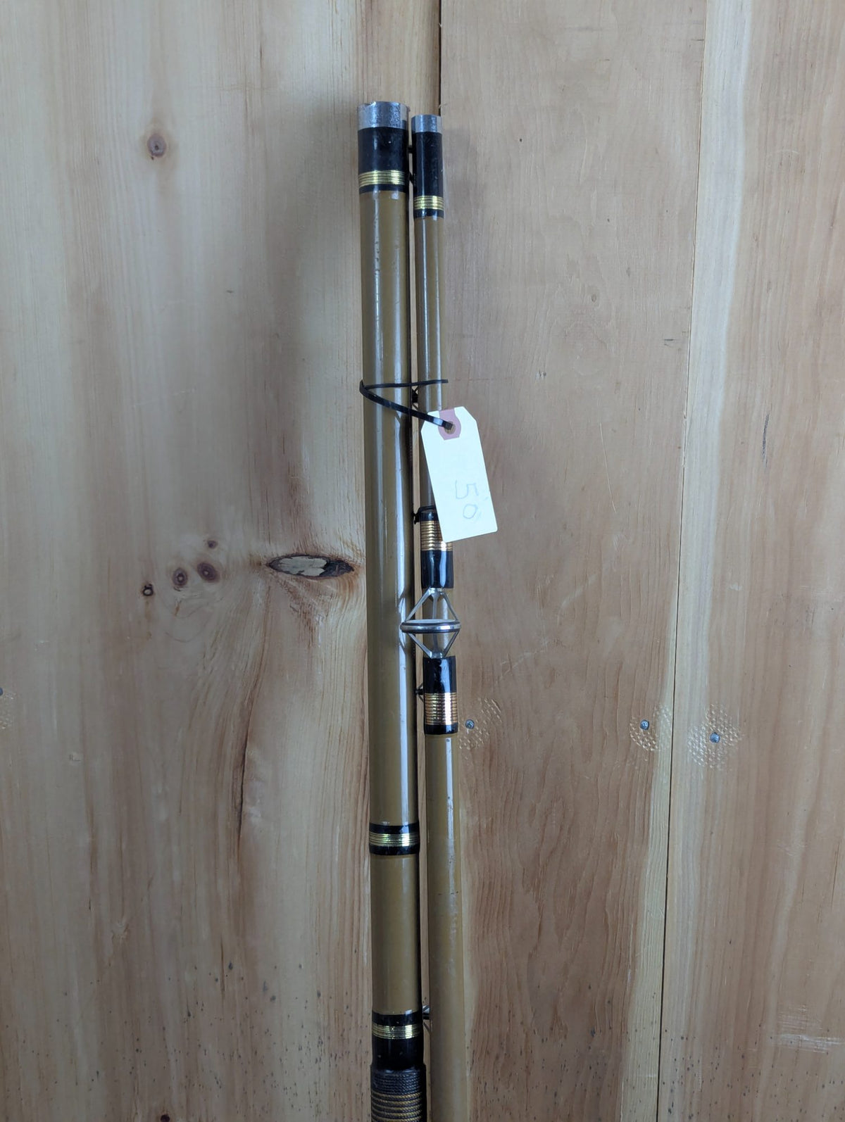 13' Two-Piece Fibreglass Fishing Rod