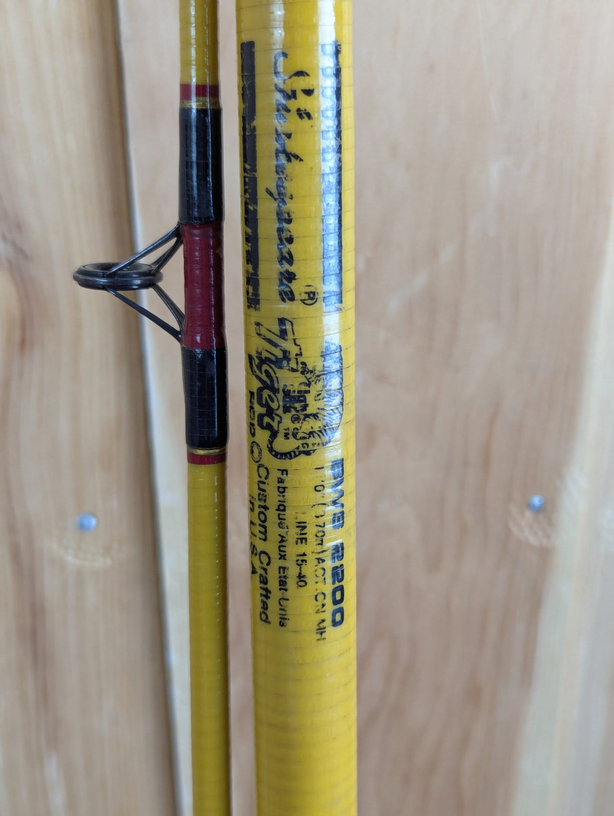 7' Shakespeare Tiger BWB 2200 Fishing Rod with Walker Downriggers WTD 300 Reel
