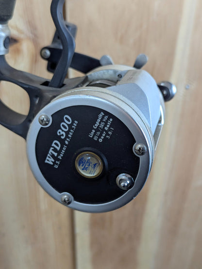 7' Shakespeare Tiger BWB 2200 Fishing Rod with Walker Downriggers WTD 300 Reel