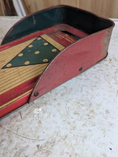 1940s Rnger Bowling Alley Tin Litho Tabletop Game Toy