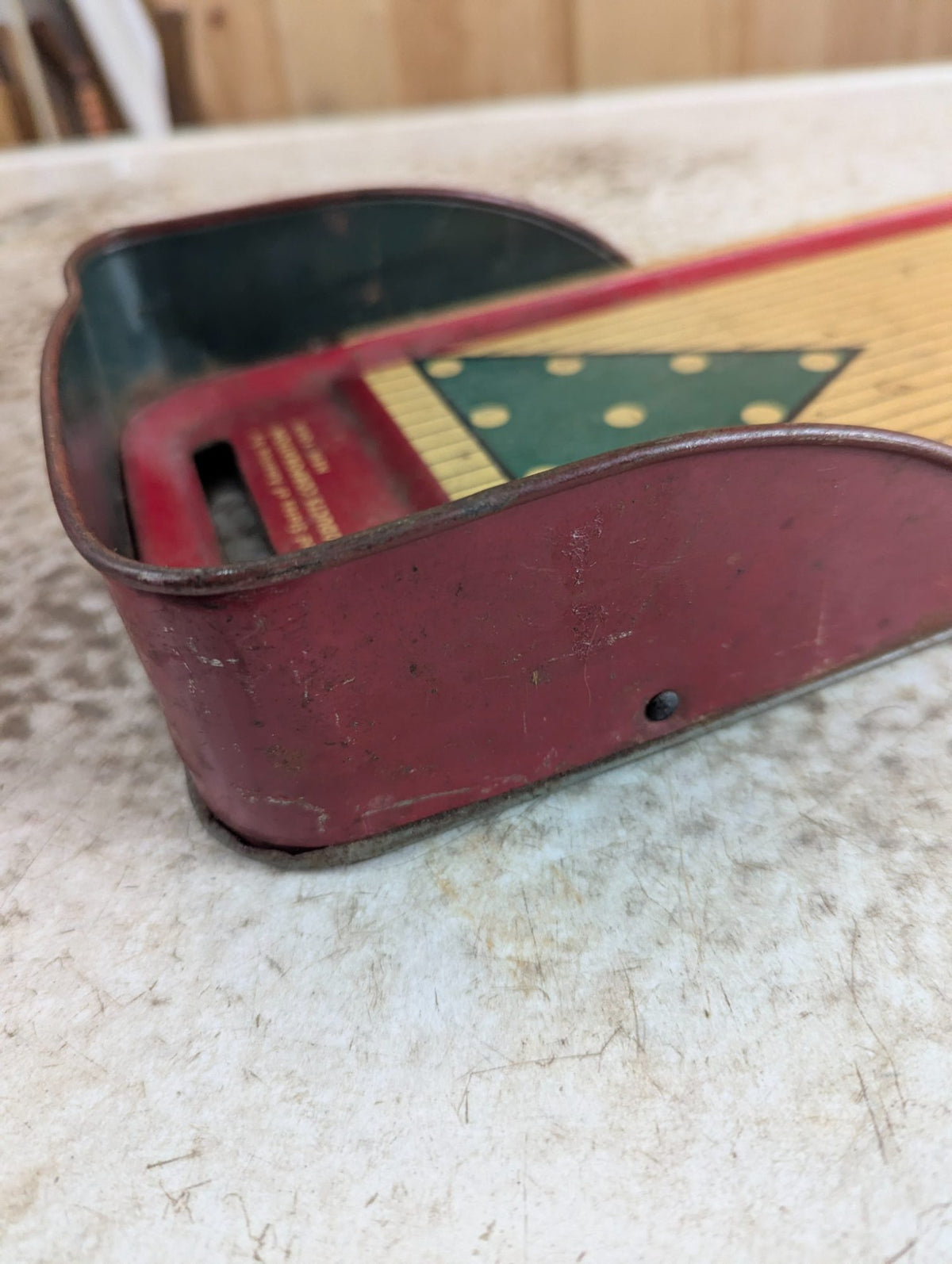 1940s Rnger Bowling Alley Tin Litho Tabletop Game Toy