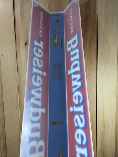 1970s Busweiser Plexi Pool Table Lamp Shade 49" x 12"