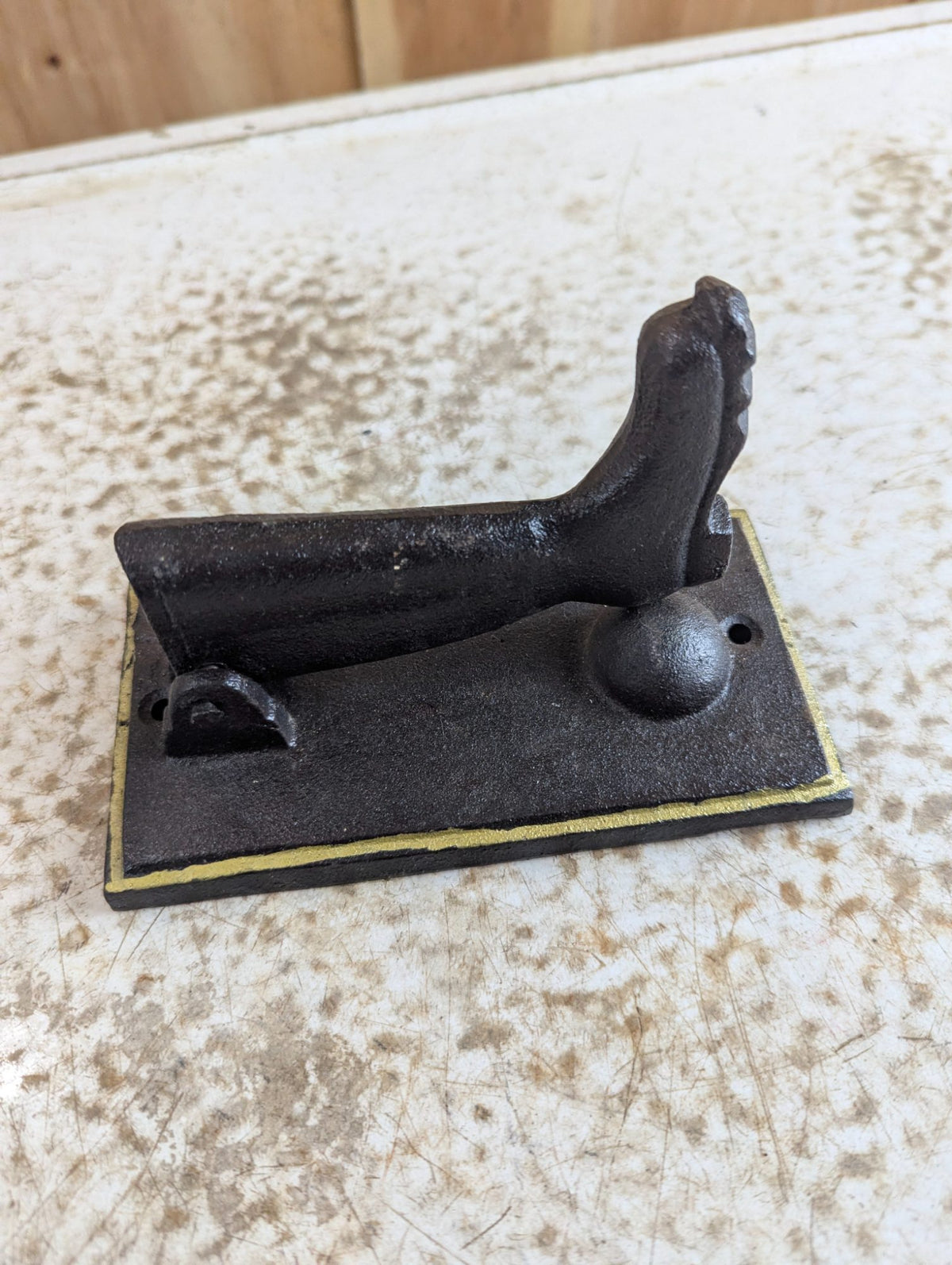 Vintage Style Cast Iron Boot Door Knocker
