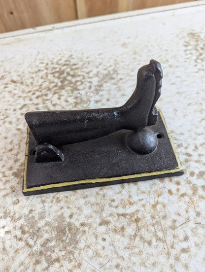Vintage Style Cast Iron Boot Door Knocker