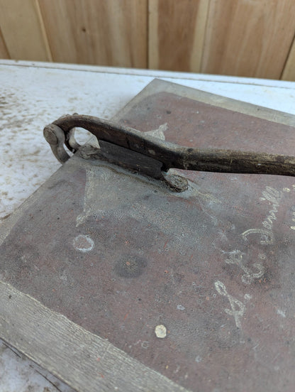 Antique Rustic Home-made Tobacco Cutter