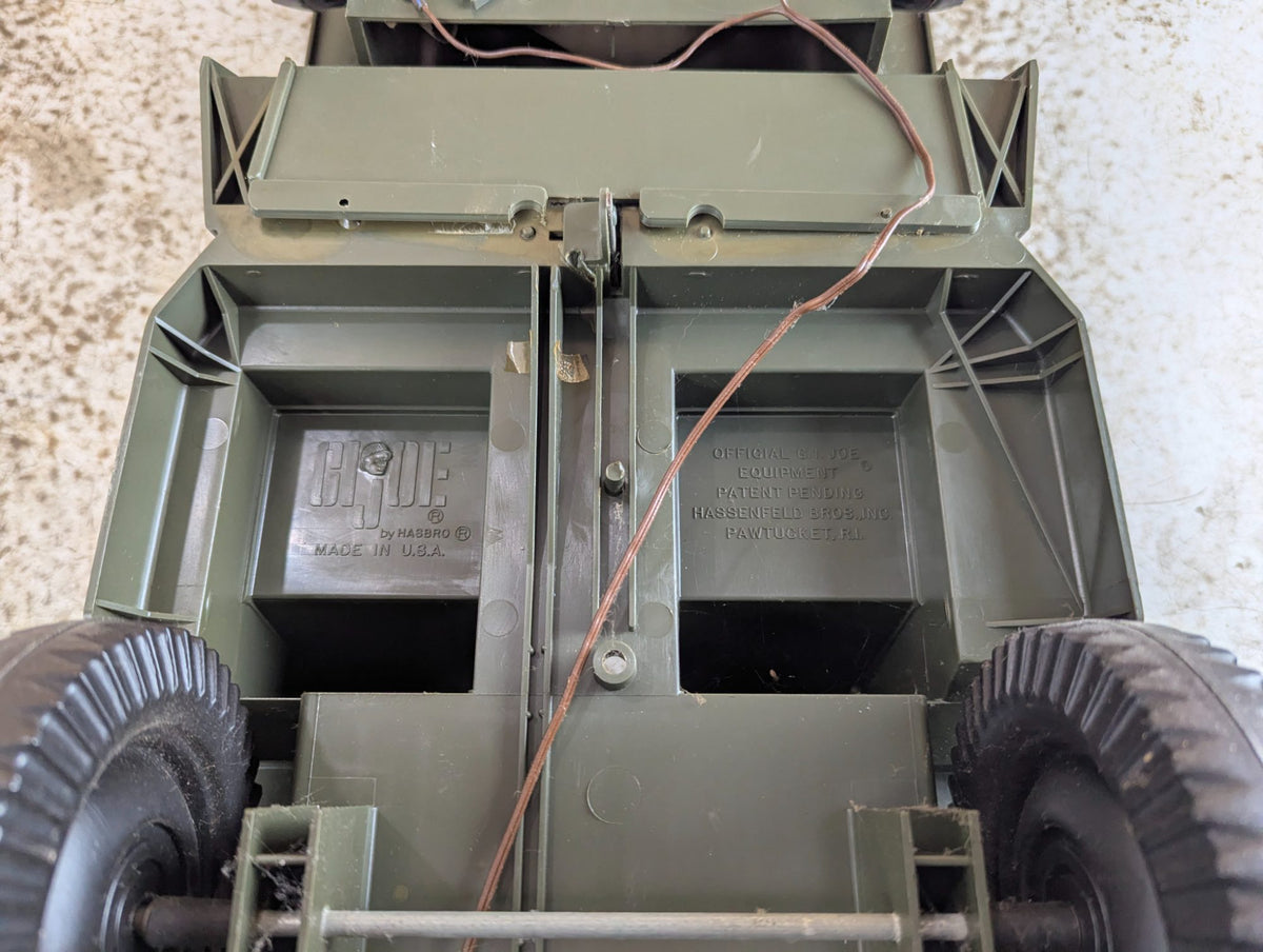 Vintage Hasbro G.I. Joe Military Jeep 7000 Toy