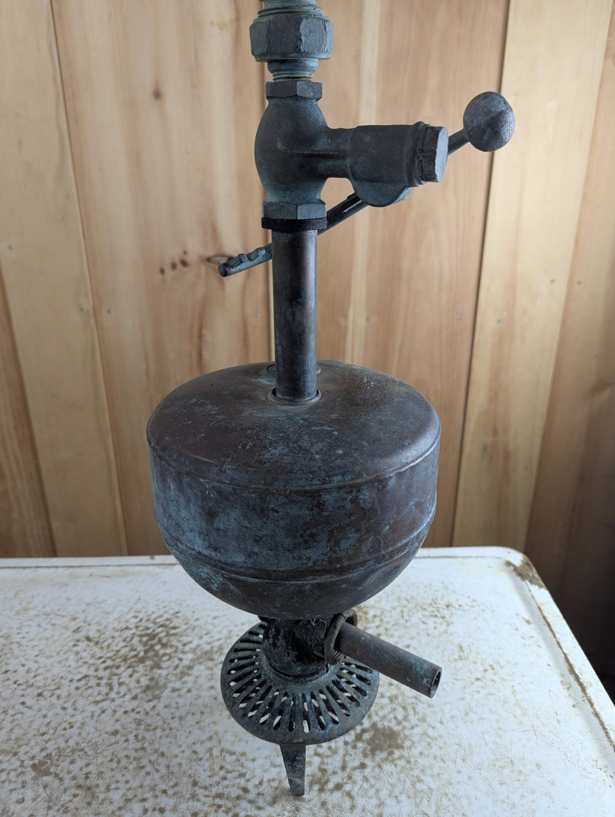 Antique Copper Penberthy Cellar Drainer Pump - Untested