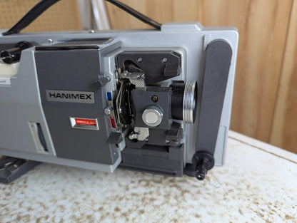 1970s Hanimex 800 Instdual 8mm Super 8 Movie Projector - Tested Working