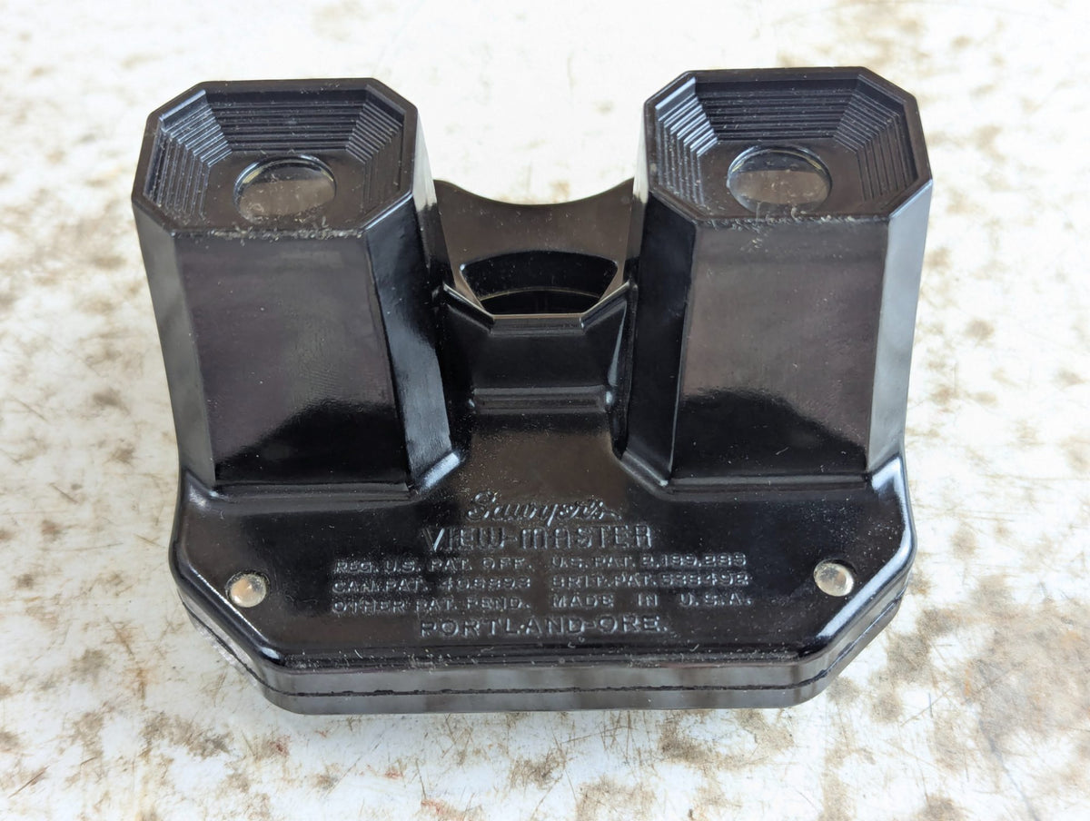 1940s Sawyer's View-Master Black Bakelite with 10 Reels
