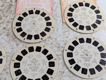1940s Sawyer's View-Master Black Bakelite with 10 Reels