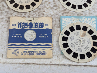 1940s Sawyer's View-Master Black Bakelite with 10 Reels