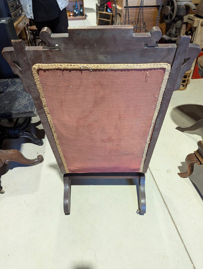 Antique Victorian Eastlake Walnut Platform Rocking Chair