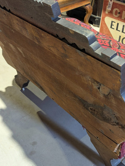 Antique Victorian Eastlake Walnut Fainting Couch