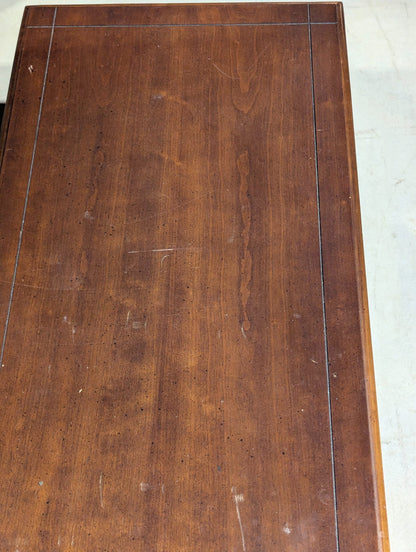 Vintage Rectangular Coffee Table 54" x 20" x 16"