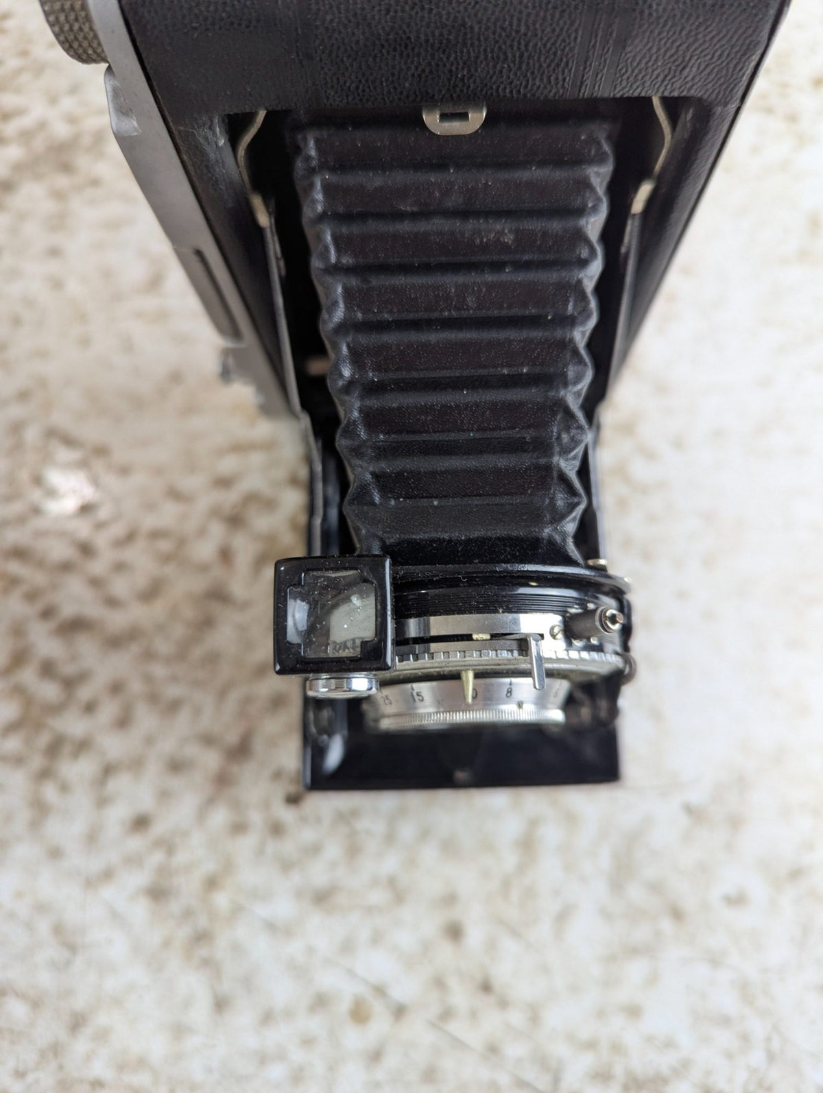 1940s Kodak Monitor Six-20 Folding Camera and Leather Case