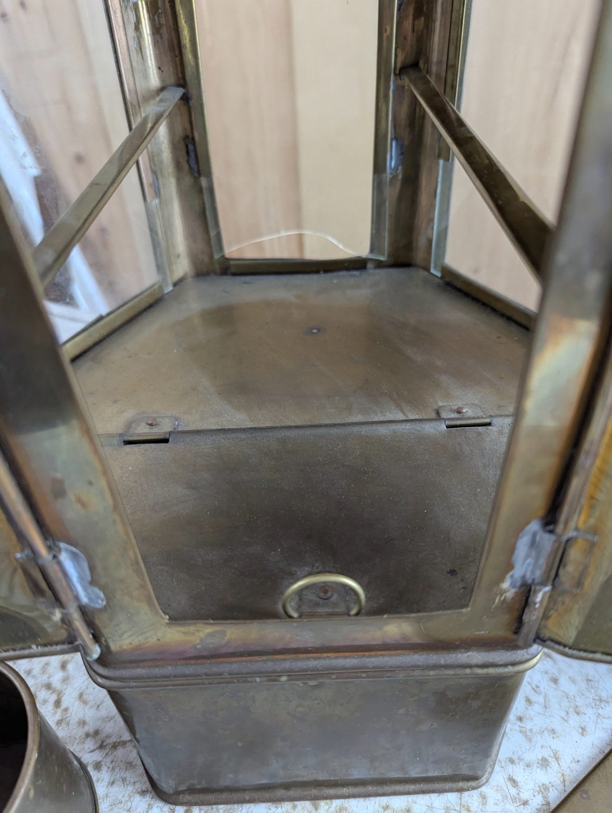 1920s Brass Chinese Street Vendor Noodle Cart