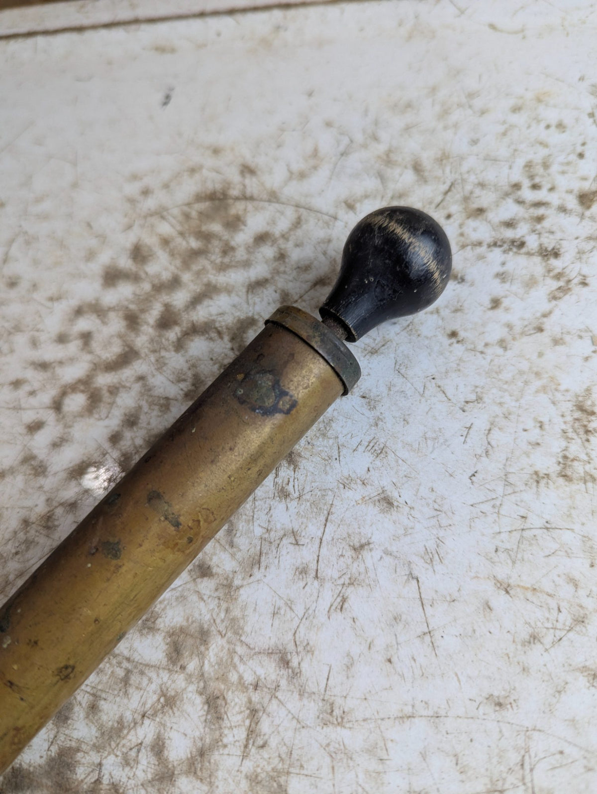 Antique Small Brass Air Hand Pump