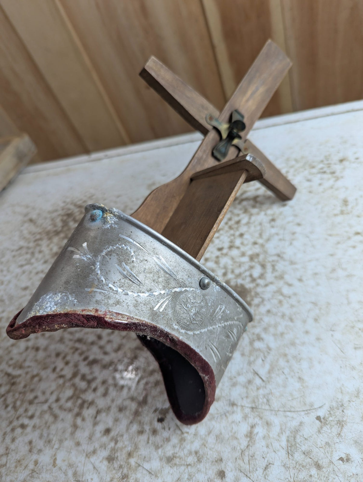 1903  Stereoscope Viewer with 1900 Paris World Fair Stamp