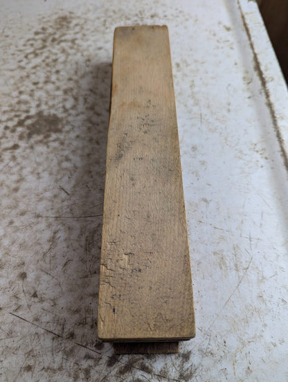 Vintage Wooden Two-Tier Pencil Case with Sliding Lid