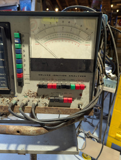 Vintage Heathkit Model CO-2600 Deluxe Ignition Analyzer on Stand - Blown Fuse