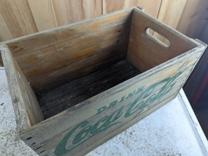 Hand-Painted Reproduction Coca-Cola Crate