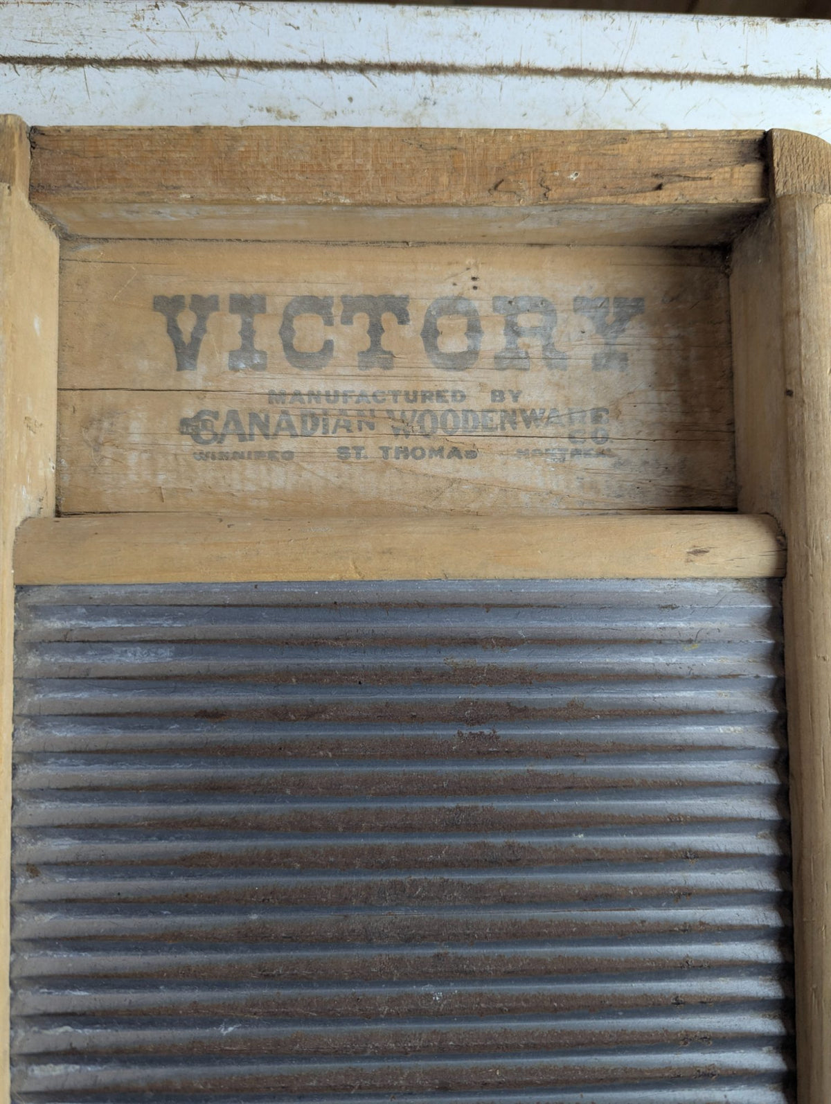 Vintage Small Victory Lingerie Washboard
