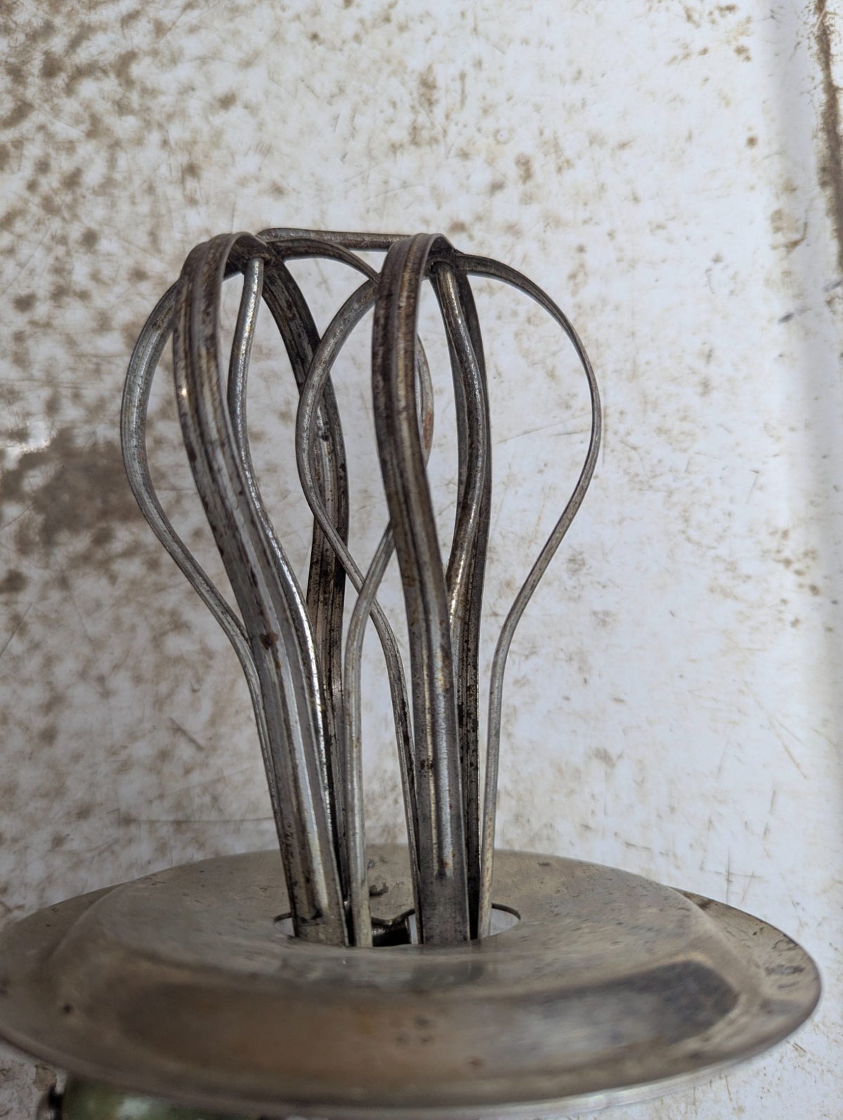 1920s A&J Hand-crank Mixer Egg-Beater - No Jar